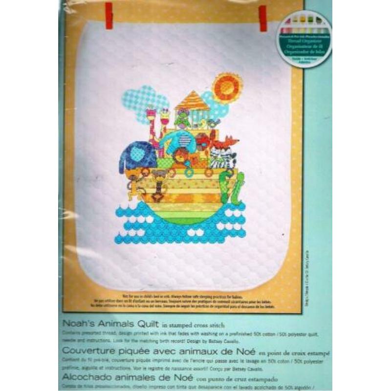 Cado DIMENSIONS BORDUURPAKKET BOXKLEED, NOAH's ANIMALS QUILT