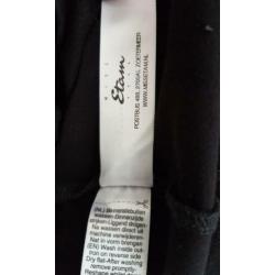 Shirt zwart met lange mouwen