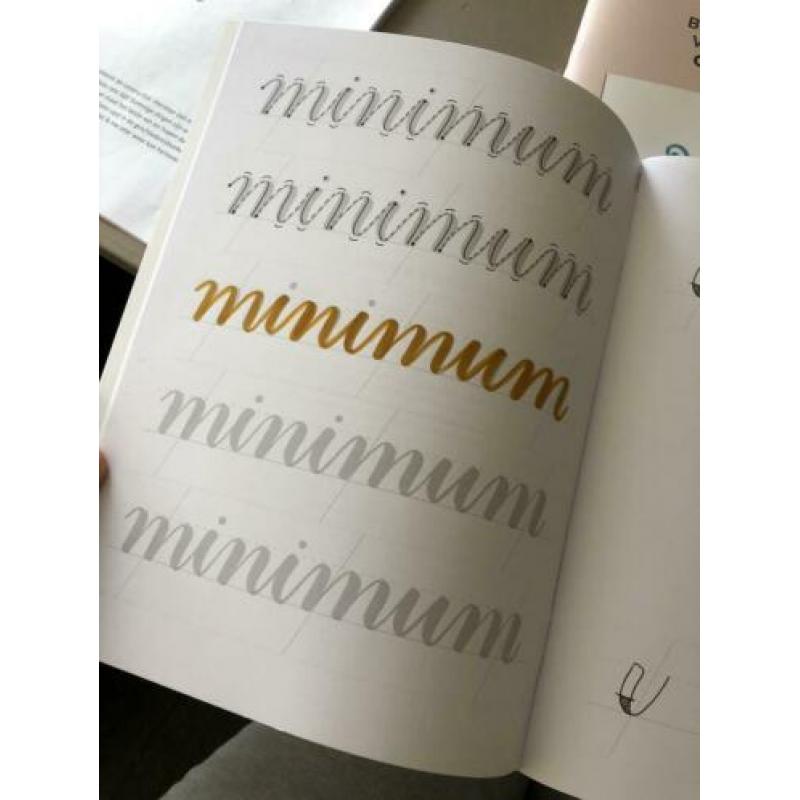 Oefenschrift Brushlettering voor Iedereen 1 & 2
