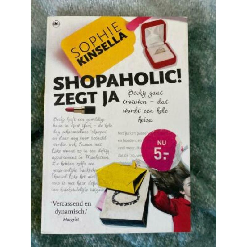 4 SHOPAHOLIC boeken - Sophie Kinsella