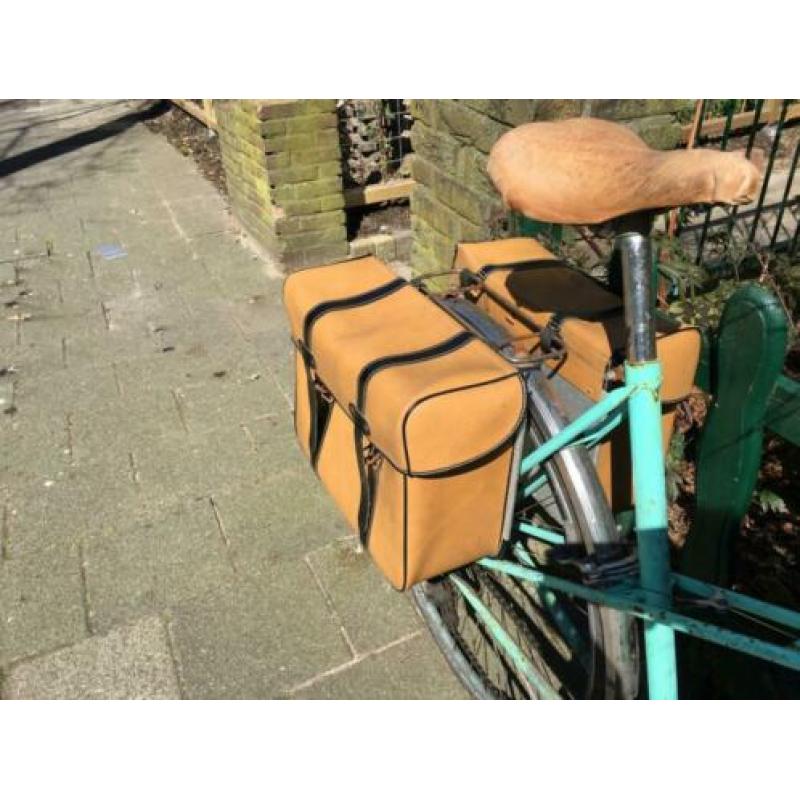 Vintage fietstassen