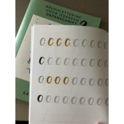 Oefenschrift Brushlettering voor Iedereen 1 & 2