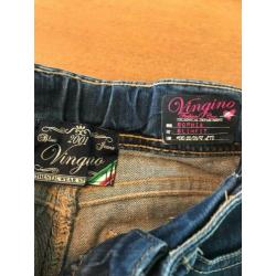merk kinderkleding maat 110 - 116 meisje vingino super trash