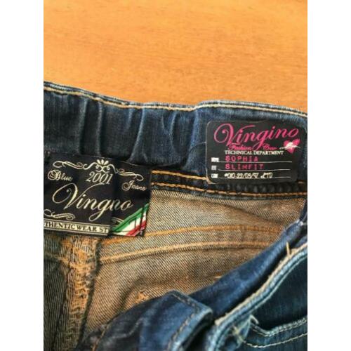 merk kinderkleding maat 110 - 116 meisje vingino super trash