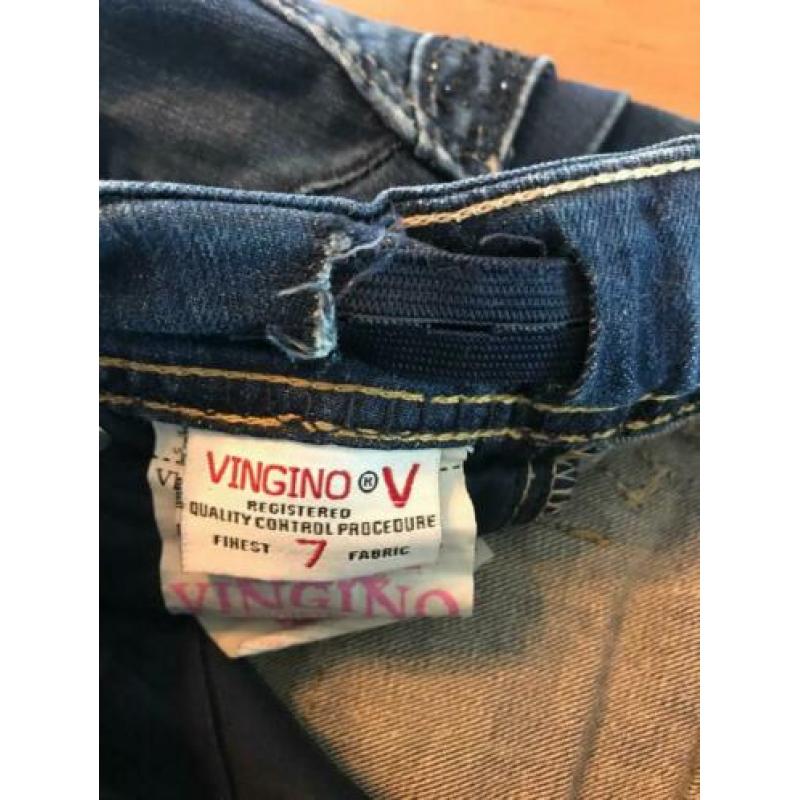 merk kinderkleding maat 110 - 116 meisje vingino super trash