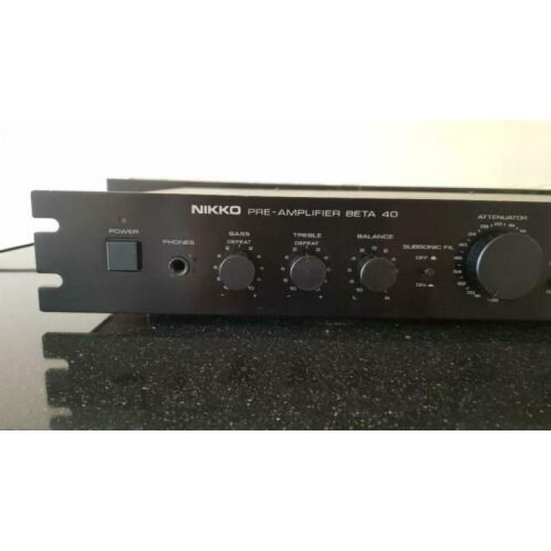 Voorversterker NIKKO BETA 40