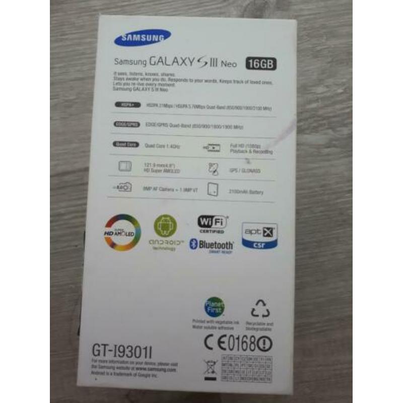 Samsung Galaxy s3 neo wit