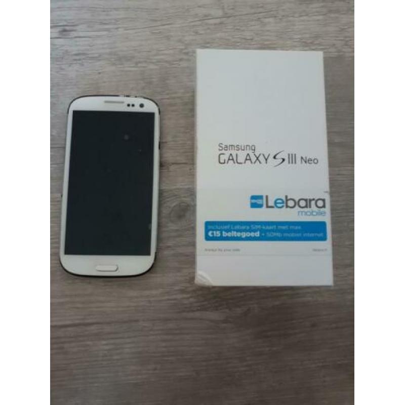 Samsung Galaxy s3 neo wit