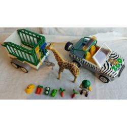 Playmobil 4855 Dierentuin Dierentransport