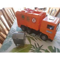 Bruder vuilnisauto met container