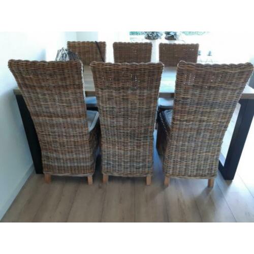 Luxe rotan stoel