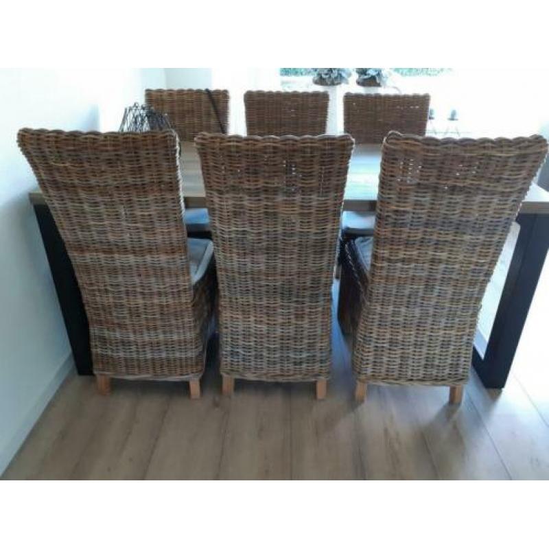 Luxe rotan stoel