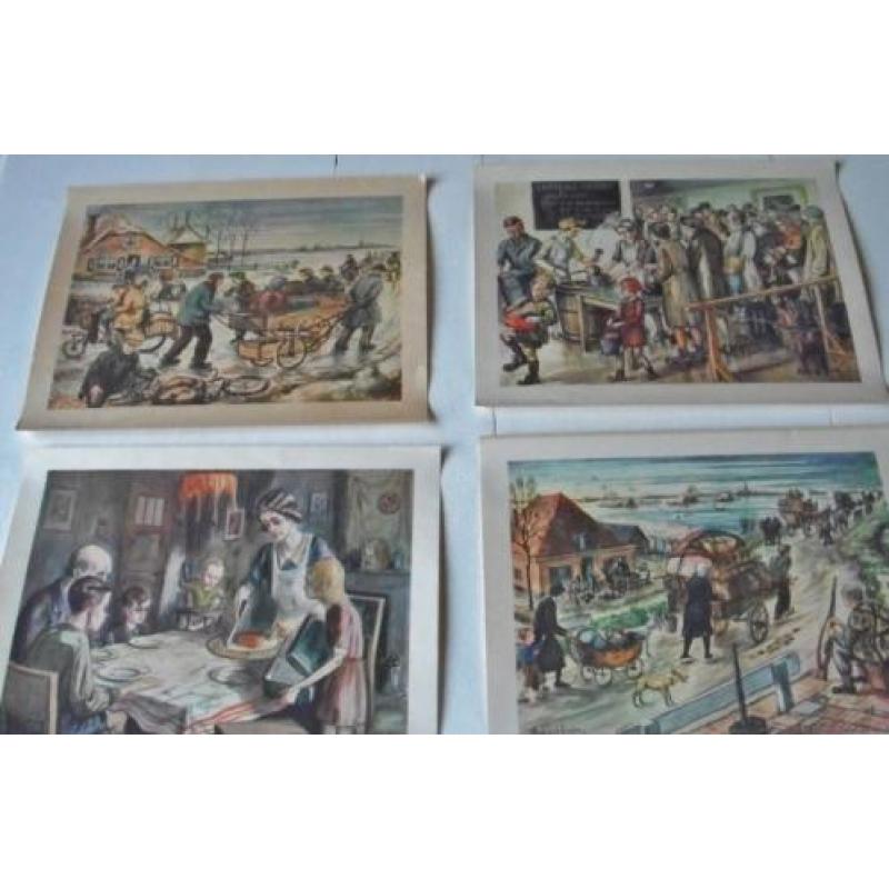 Zoo was Nederland 1944-1945 door Aug. v.d. Linde
