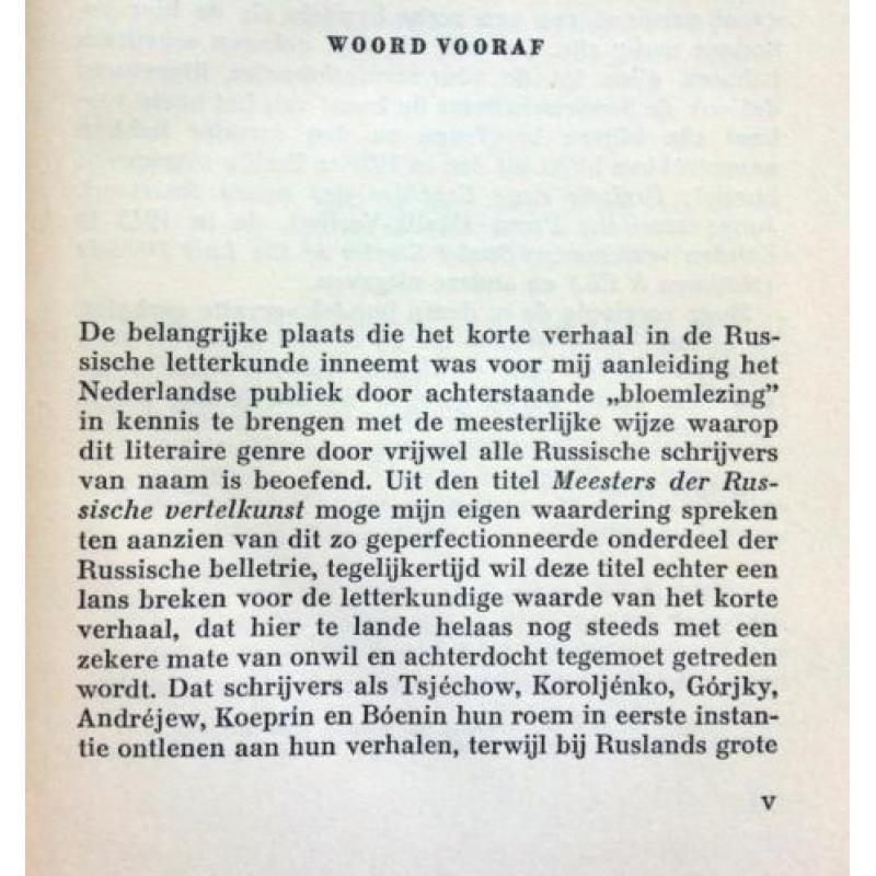Meesters der Russische Vertelkunst - Poesjkin-Gogolj-Lermont