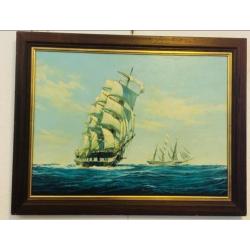 Olie Schilderij van K.A.Griffing