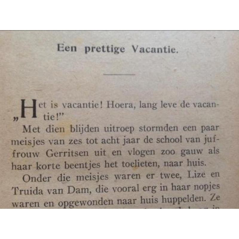 Een prettige Vacantie, Johanna, 3e druk 1918.