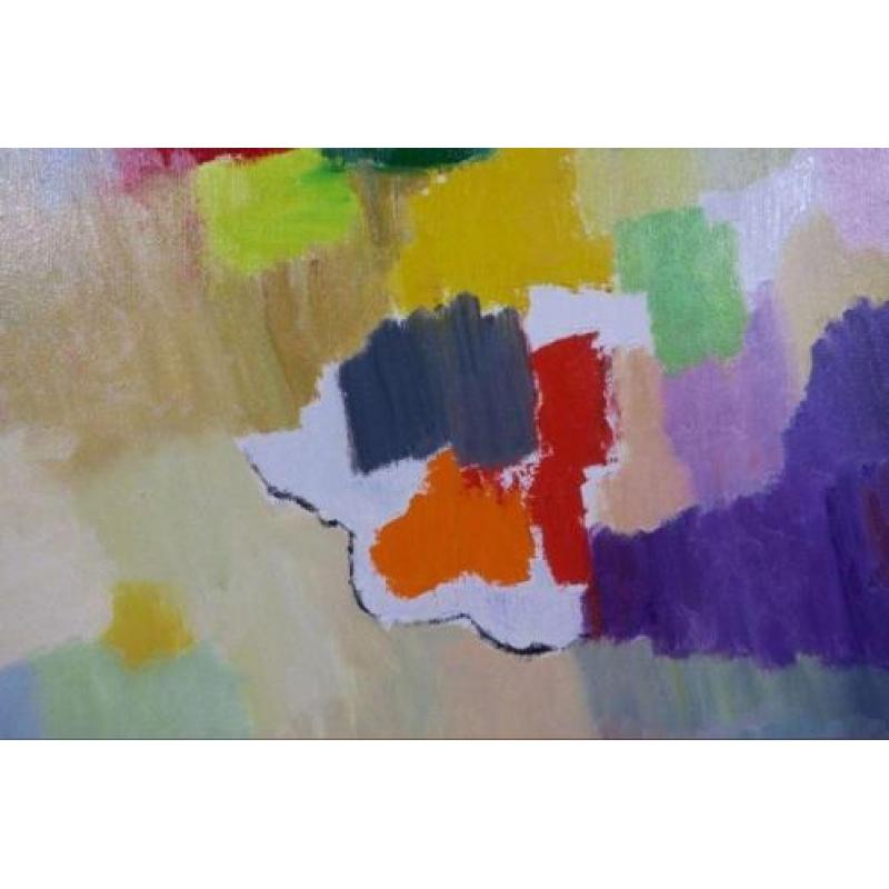 Jan van Holthe - La porte Du ciel - 92 x 73 cm - olieverf...