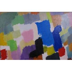 Jan van Holthe - La porte Du ciel - 92 x 73 cm - olieverf...