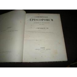 Caeremoniale Episcoporum Summorum Pontificum - 1861