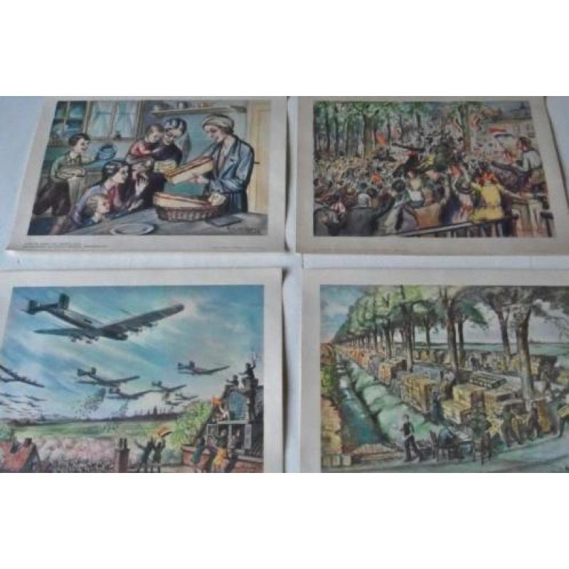 Zoo was Nederland 1944-1945 door Aug. v.d. Linde