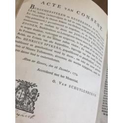 antieke bijbel statenbijbel 1782 / 1774 Biblia Neerlandica