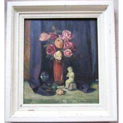 ===GESIGNEERD====ca 1920==stilleven =======