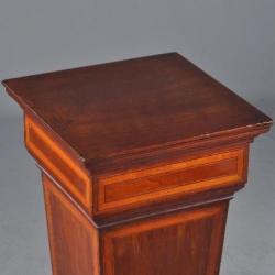 Antieke bijzettafels / Stelvan 2 zuilen / piëdestals / Gu...