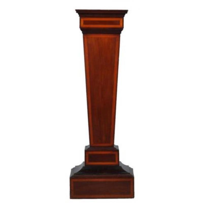 Antieke bijzettafels / Stelvan 2 zuilen / piëdestals / Gu...