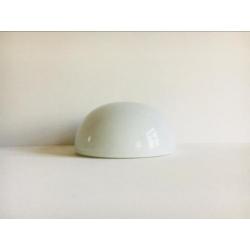 Art deco Bauhaus plafondlamp plafonnière melkglas Gispen