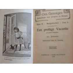 Een prettige Vacantie, Johanna, 3e druk 1918.