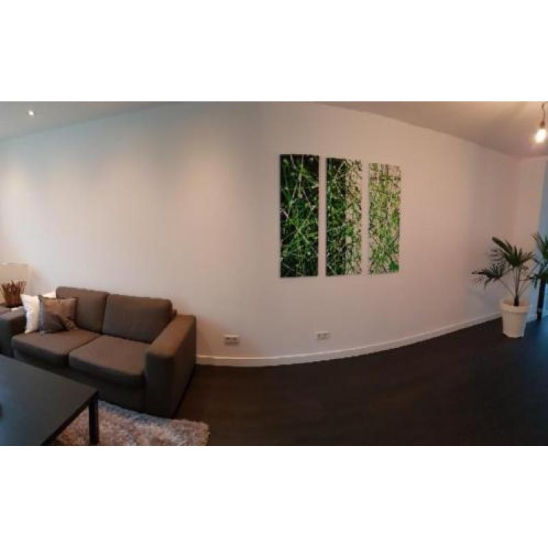 Abstract modern schilderij, 3 luik