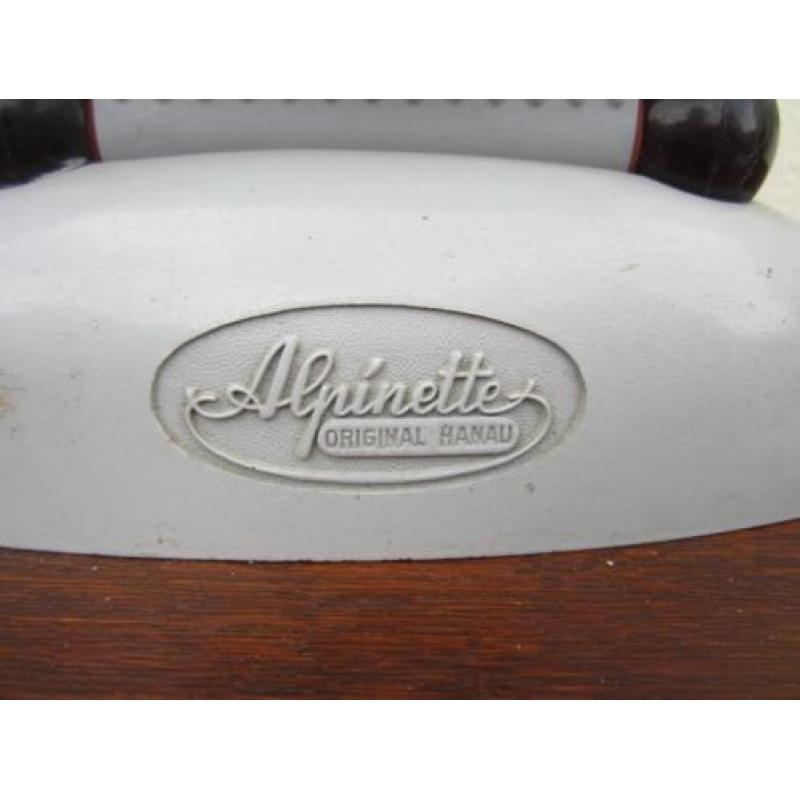 Vintage hoogtezon orgineel Hanau Alpinette