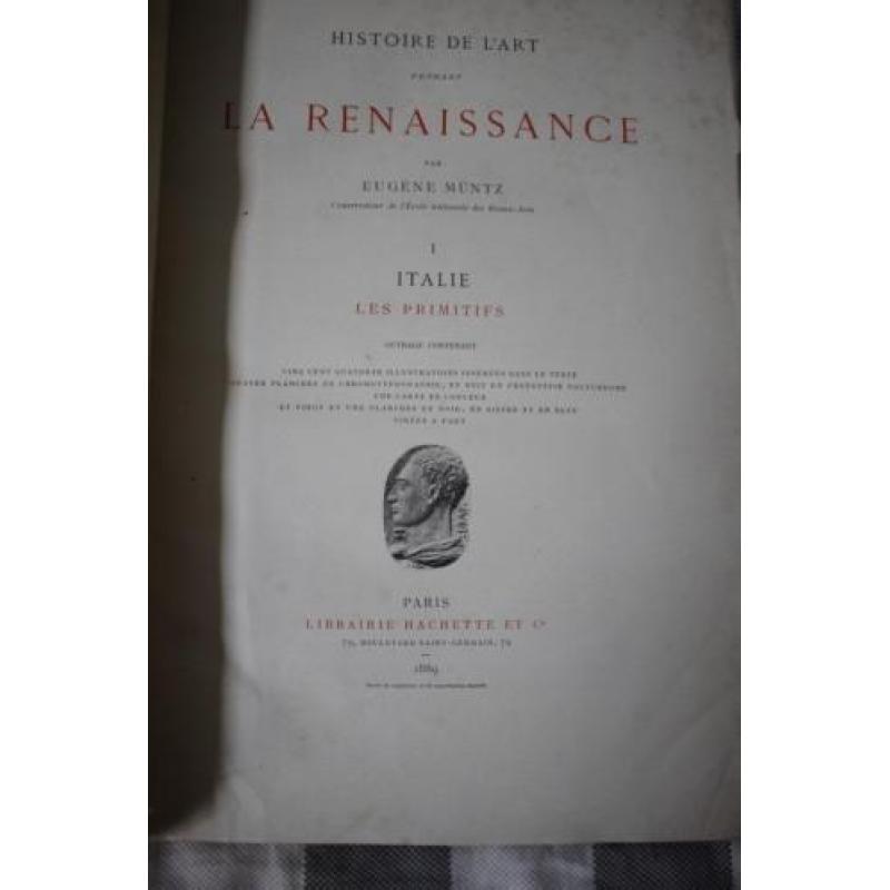 1891, Histoire de L'Árt, pendant La Renaissance par Eugene M