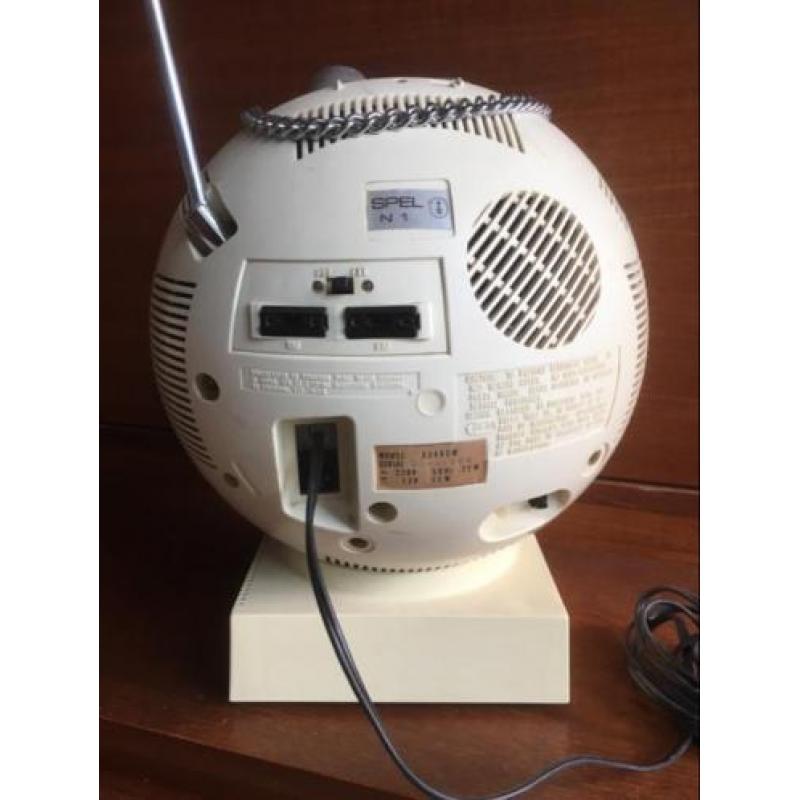 Vintage JVC TV Nivico video sphere space helmet design