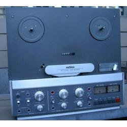 B77mk2 Revox 19/9,5 cm. Half spoor en volledig gereviseerd