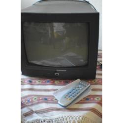telefunken A125m vintage kleuren tvtje +afstandsbediening