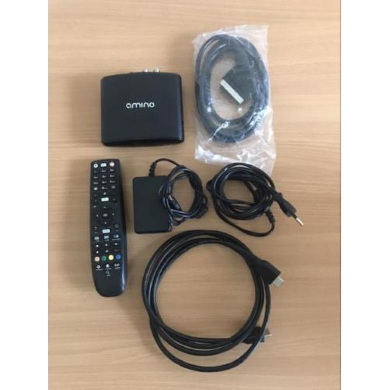 Amino A140 digitale TV ontvanger glasvezel