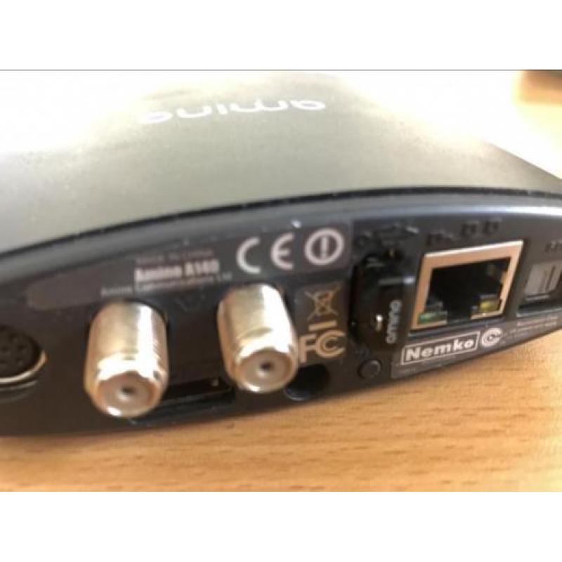 Amino A140 digitale TV ontvanger glasvezel