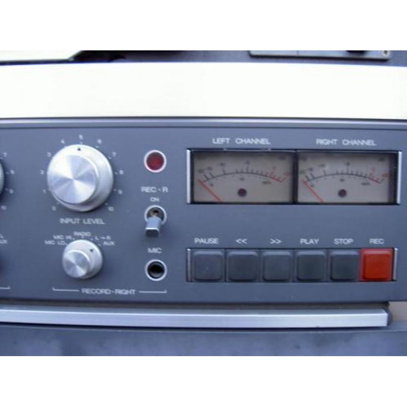 B77mk2 Revox 19/9,5 cm. Half spoor en volledig gereviseerd