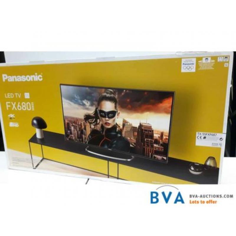 Online veiling: Panasonic TX-55FXF687 hoogglanszwart-zilver
