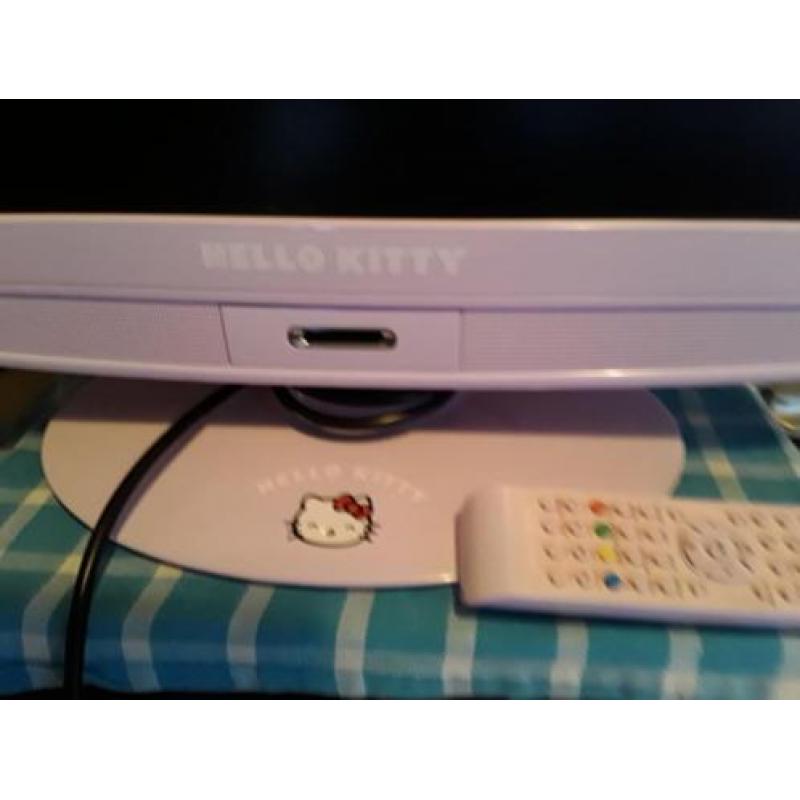 Hello kitty tv met dvd speler 48 cm
