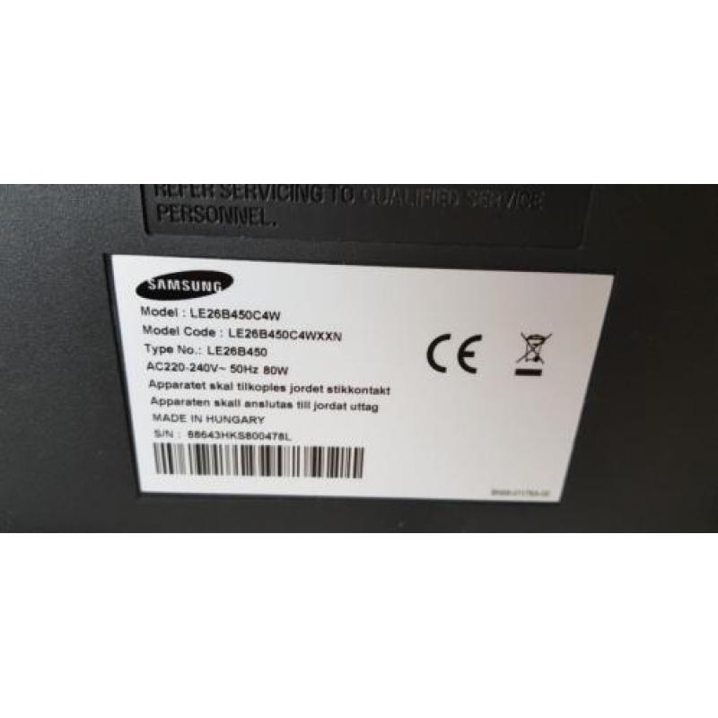 Samsung HD TV 26 inch LE26B450