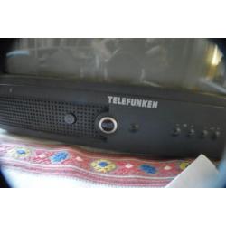 telefunken A125m vintage kleuren tvtje +afstandsbediening