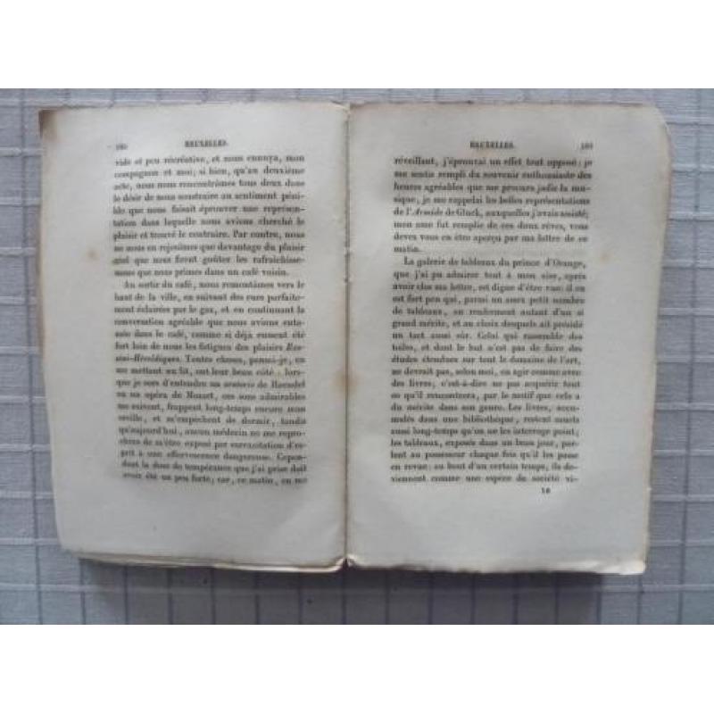 Interessante reisgids uit 1837: Lettres sur La Belgique