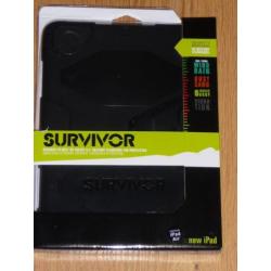 Griffin Survivor Apple iPad Air 1 hoes zwart