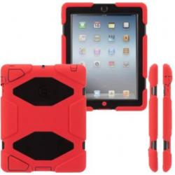 Griffin Survivor Apple iPad 2/3/4 hoes rood-zwart