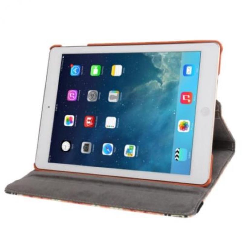 Design Hoes iPad 5 Air Draaibaar 360 Rotatie Case