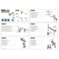 Newstar Flatscreen-D1120 Desk Mount (tot 30 inch) **NIEUW**