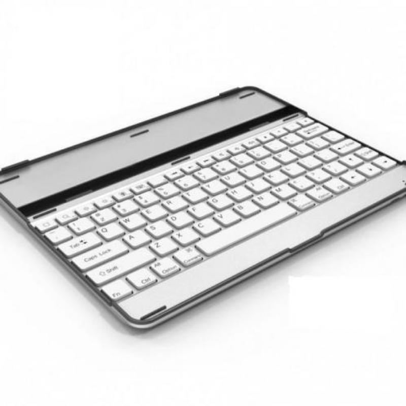 Toetsenbord in aluminium hoes voor Apple iPad 2, 3 & 4