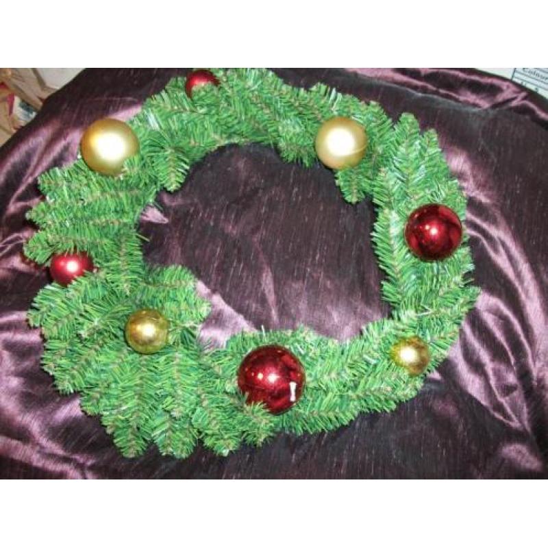 Decoratie krans - kerstkrans / 40 of 50 cm (Nieuw)
